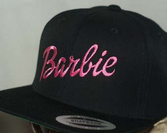 Barbie Hat Snapback Black Pink Cap Peruvian Beanie Vintage ...