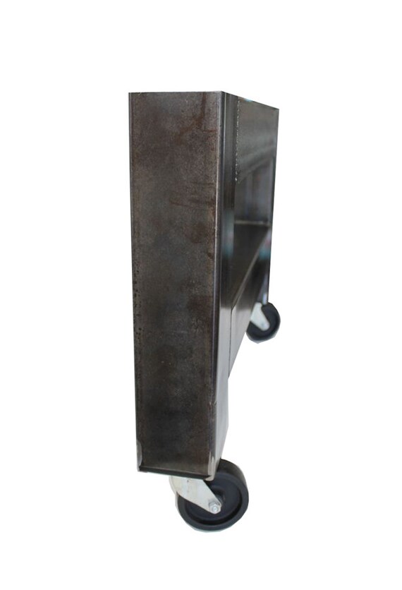 SALE Casters with Oversized Metal Coffee Table Legs SET