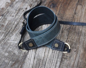 Vintage Genuine Leather Camera Strap Stylish Accessory for