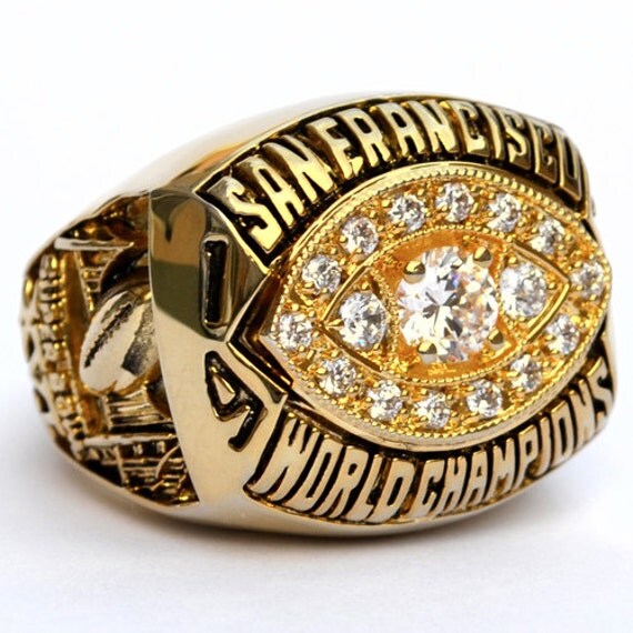 Items similar to 1981 San Francisco 49ers Super Bowl XVl Championship ...