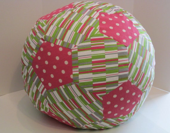 Soccer Ball Bean Bag Chair-FILLED-Bean bag poufPremier