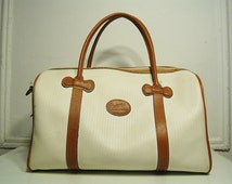 white holdall bag