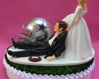 Wedding Cake Topper Dallas Cowboys G Football Themed W By WedSet   Il 340x270.474452131 Tkkt 