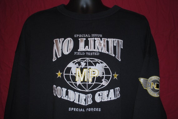 90 s Master P No  Limit  Soldier Gear  Oversized Hip Hop