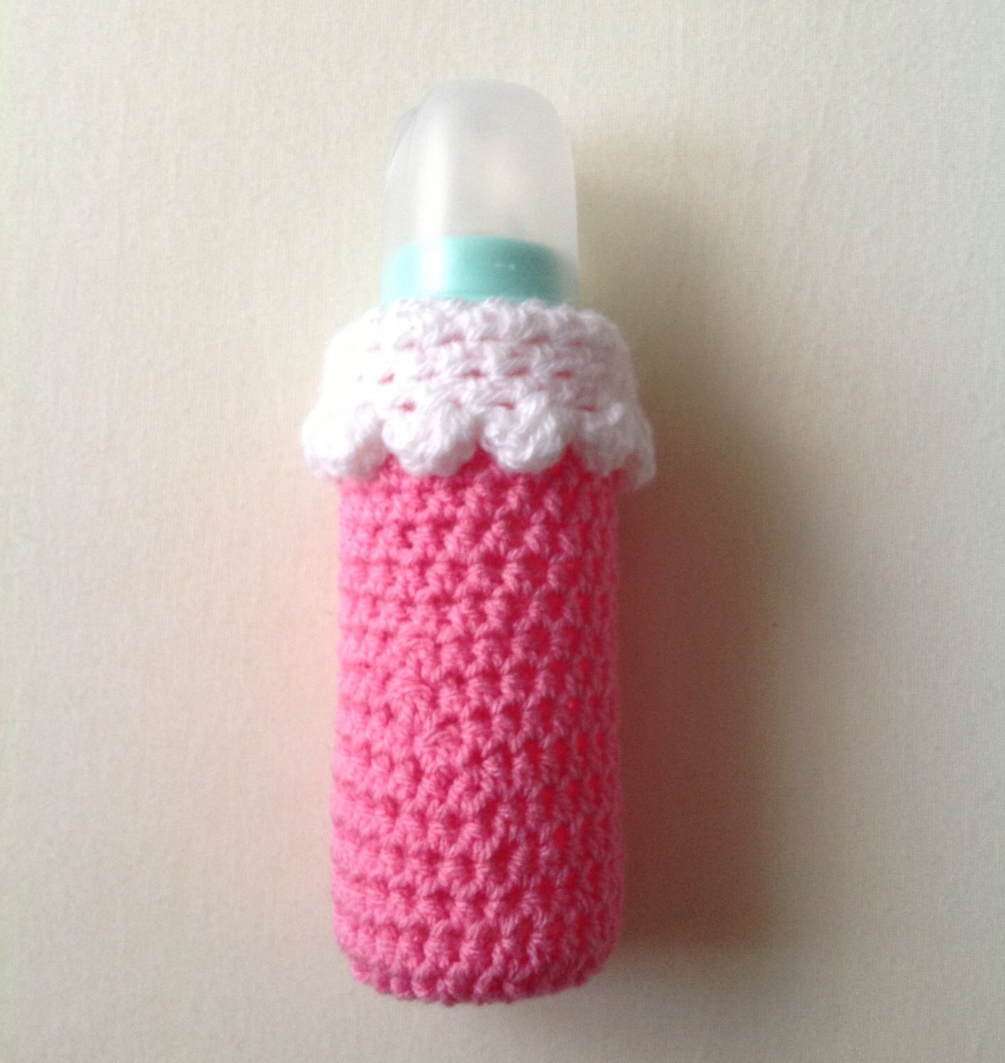 Handmade baby bottle covers set of 2 baby bottle cozy