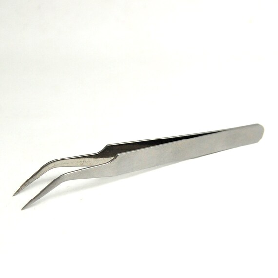 Curved Nail Art Tweezers Stainless steel by beyondthenail ...