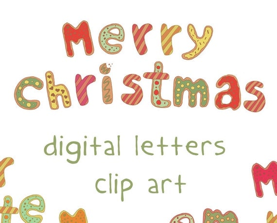 clipart christmas alphabet letters - photo #29