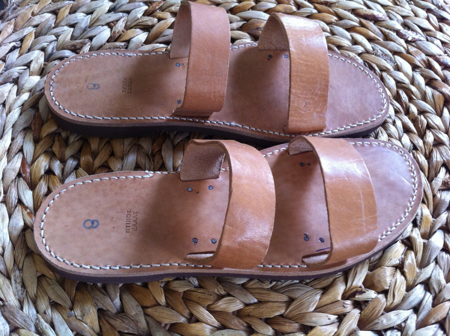 Authentic Handmade Greek Leather Sandals