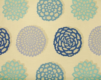 home decor fabric designer fabric blue floral periwinkle teal seafoam blue upholstery fabric by the yard home furnishing - Home Decor Fabrics By The Yard home decor fabric designer fabric blue floral periwinkle teal seafoam blue upholstery fabric by the yard home furnishing - Home Decor Fabrics By The Yard