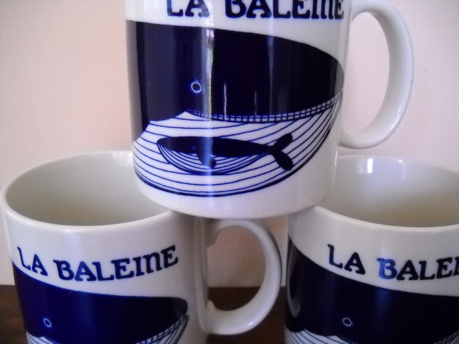 Vintage Taylor & Ng La Baleine Whale Coffee Mug by Modernaire