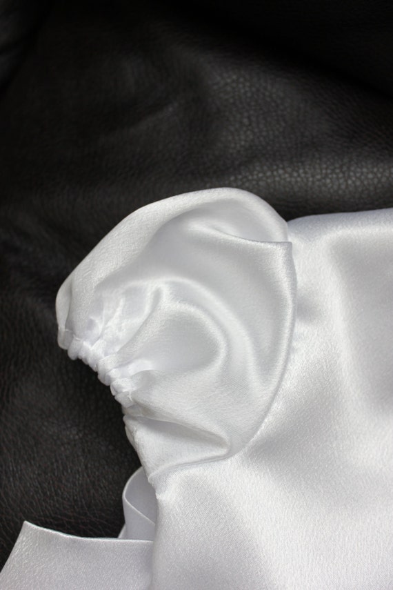 Custom handmade white baby baptism dress by VerasBlessings on Etsy