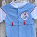 80's Vintage baby boy Baseball suit, .  Tiny Tots Original brand.