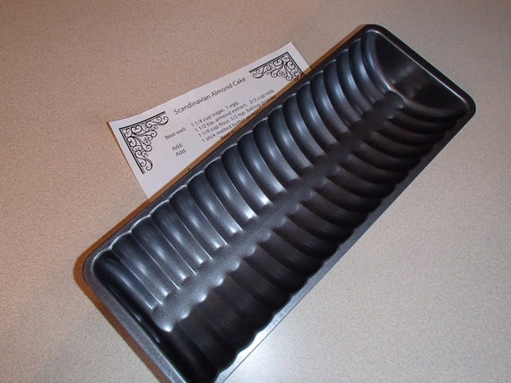 Scandinavian Swedish Almond Cake Pan with by GiftChaletAuburn