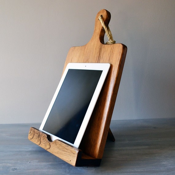 Vintage Wooden Cookbook Stand