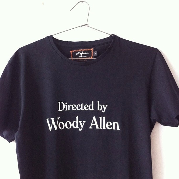 written and directed by woody allen t shirt