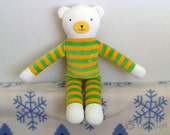 organic plush bear