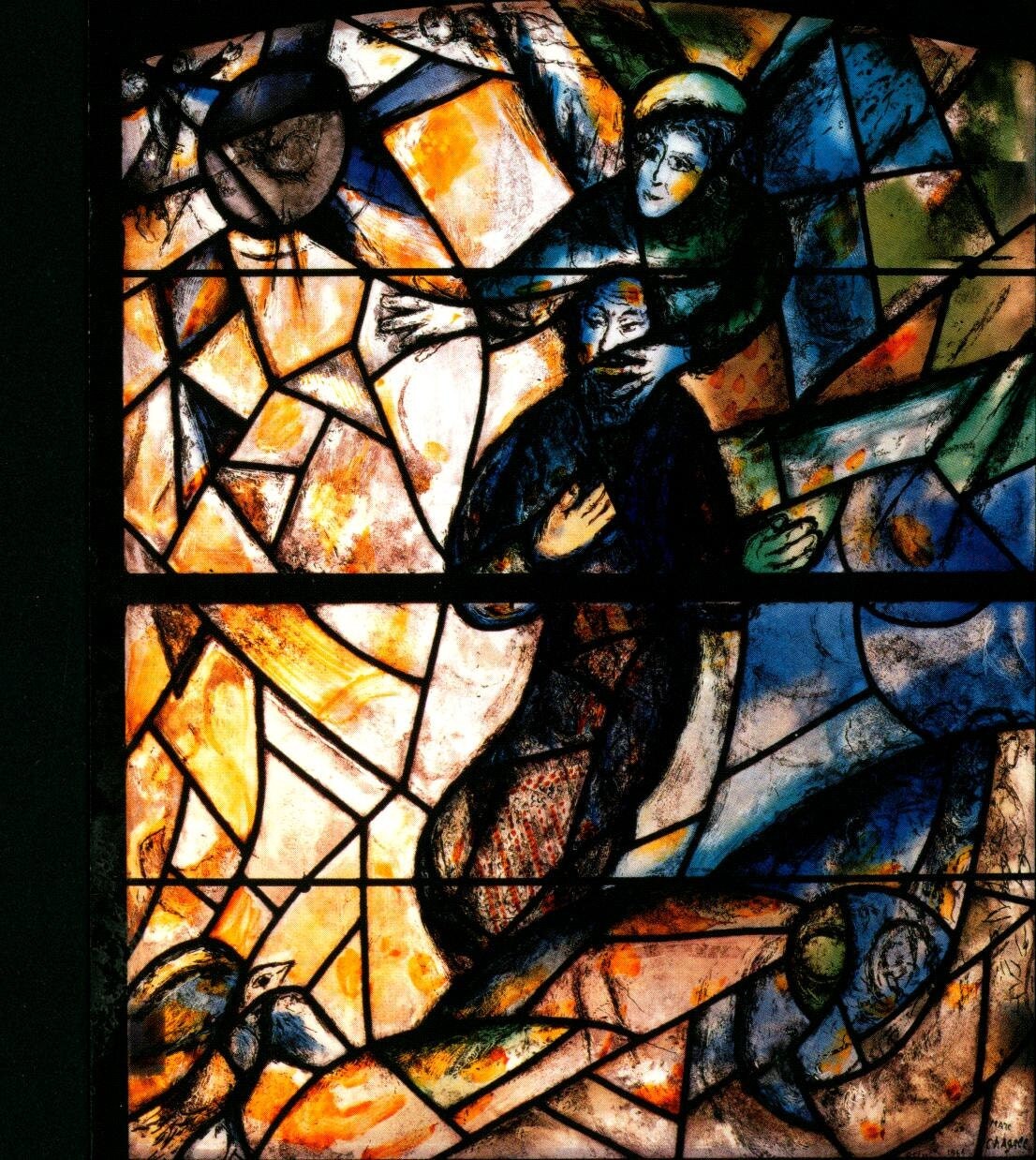 Marc Chagall Stained Glass Windows Church Pocantico Hills NY