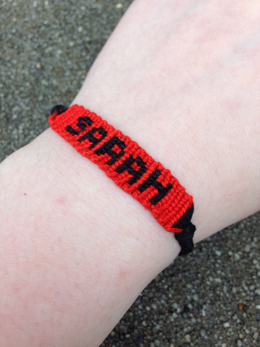 Customizable Name Friendship Bracelet