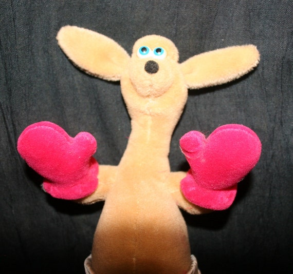 boxing kangaroo plush