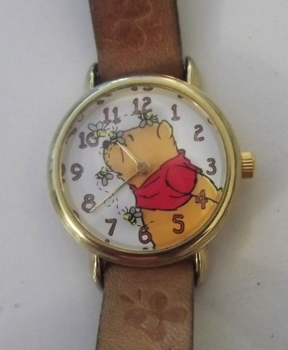 Winnie the Pooh Ladies Watch Vintage Timex by VintageLaneJewels