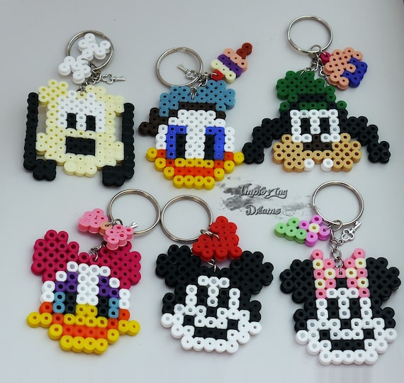 Items similar to Mickey and Friends (Key Disney) Hama Beads on Etsy