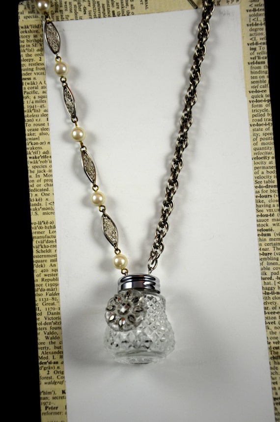 Items similar to Vintage Salt Shaker Necklace on Etsy