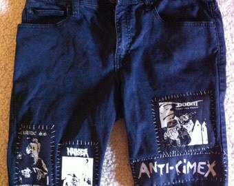 Crust Punk Hardcore D-Beat Shorts