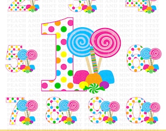 Candy Clipart // Sweet Shoppe Clip Art // Sweet Shop Clip Art // Digital clipart graphics // Commercial Use OK
