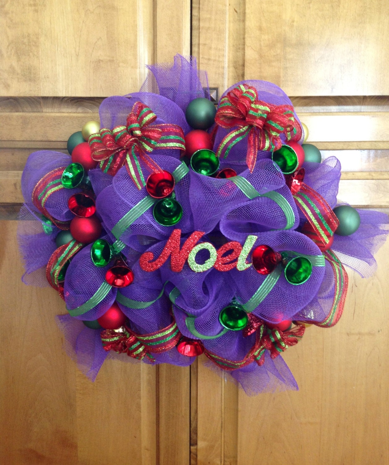 ON SALE* *Noel Deco Mesh Christmas Wreath