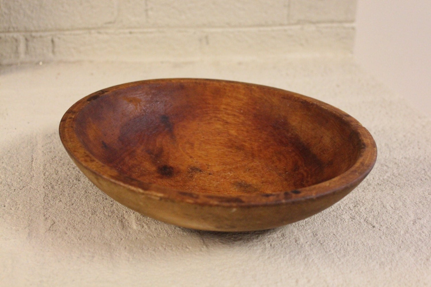 Vintage Munising Wooden dough Bowl from 1930's