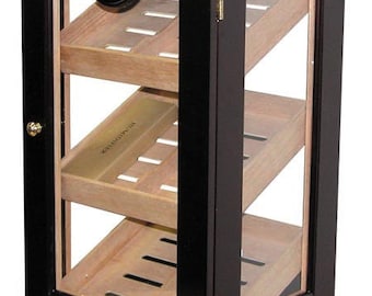 Personalized Humidor, The Display II Cigar Humidor, Father's Day Gift
