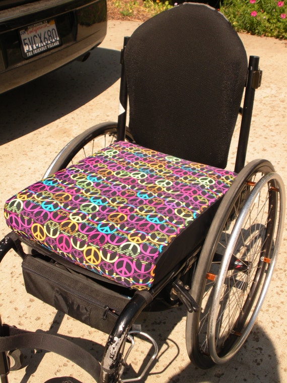 Items similar to Wheelchair cushion covers custom made. on Etsy