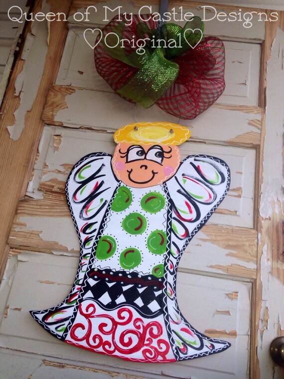 Christmas Angel Door Hanger