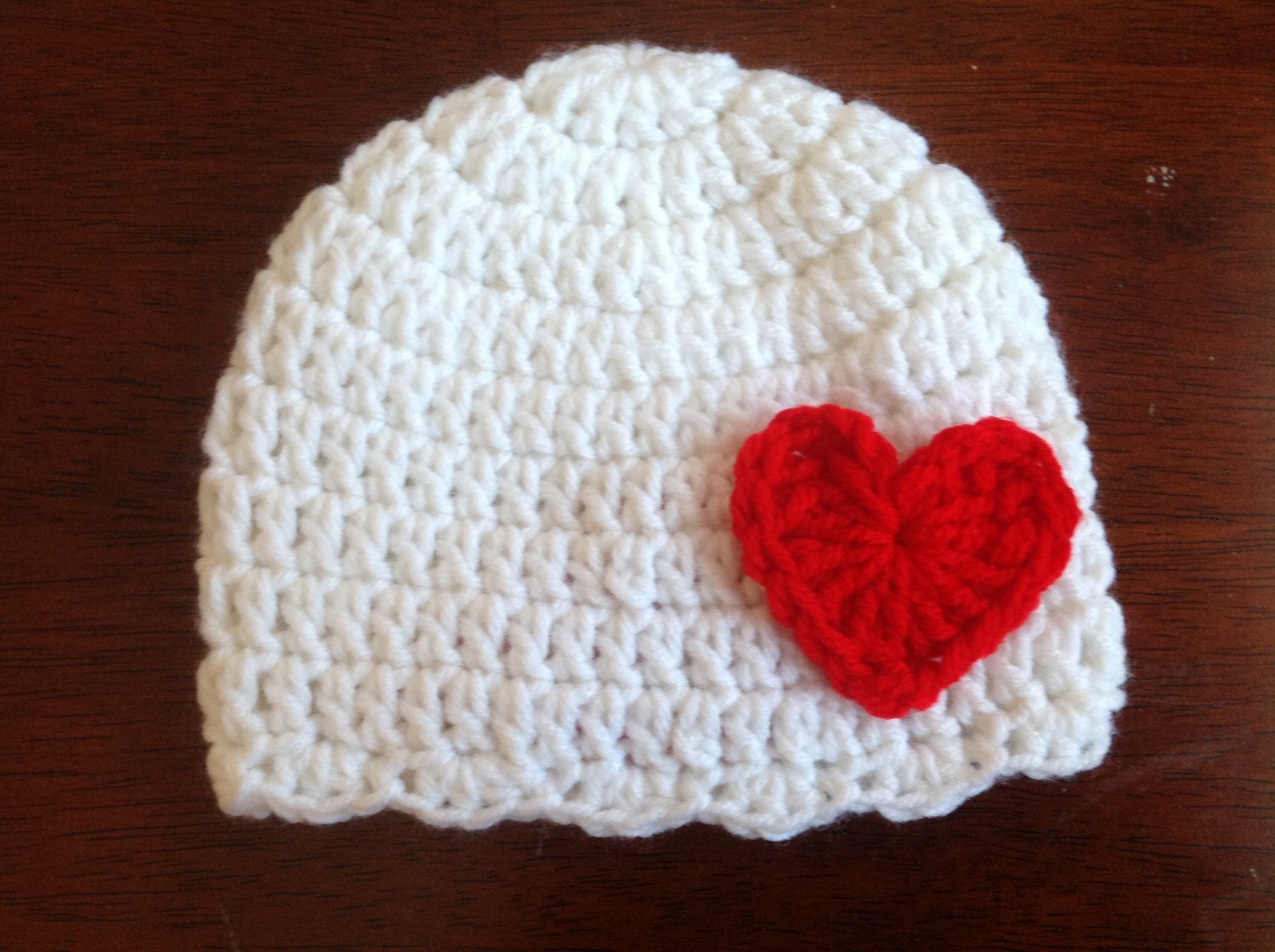 Valentine's Day Crochet Hat Baby Child Adult Valentine