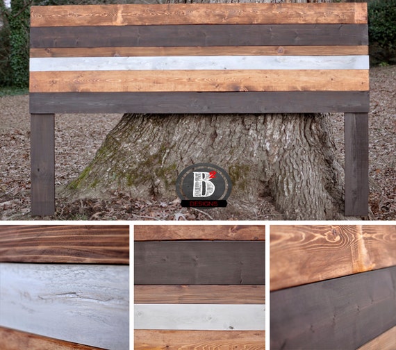 Items similar to Reclaimed Wood King Size Headboard on Etsy