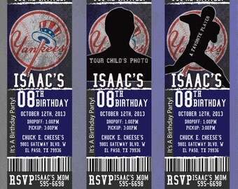 Custom Yankees Birthday/Event Invitation!