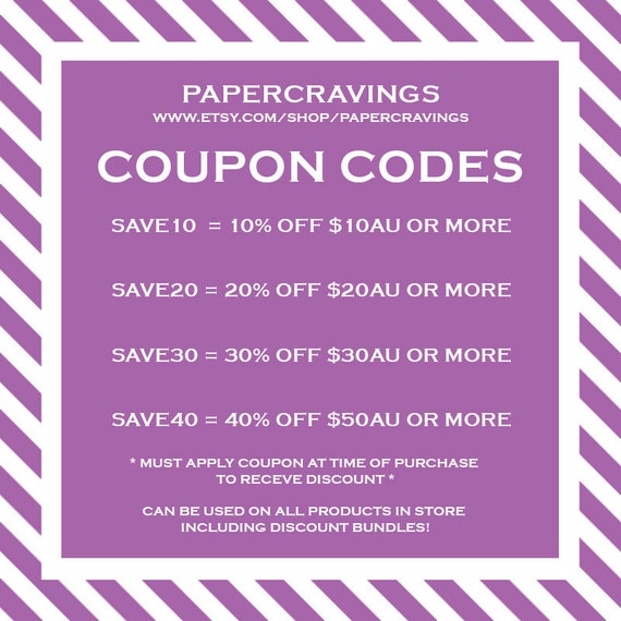 discount coupon savings promotional image, how to run a black friday sale for your etsy shop
