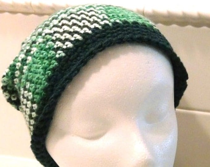 Slouch Hat in Green Shades