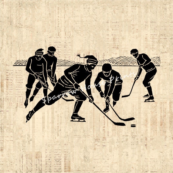 Vintage Hockey Prints 96