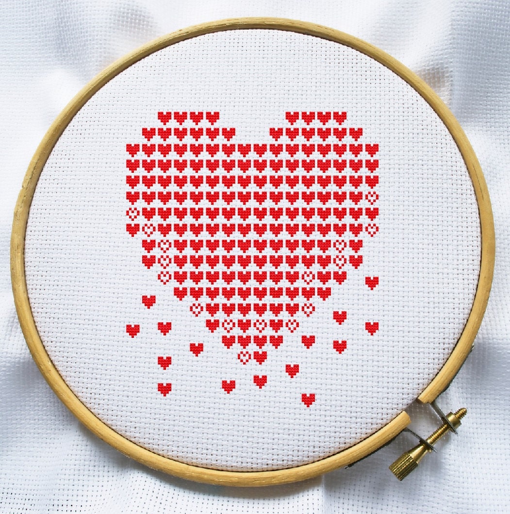 Counted cross stitch pattern Instant Download Free shipping
