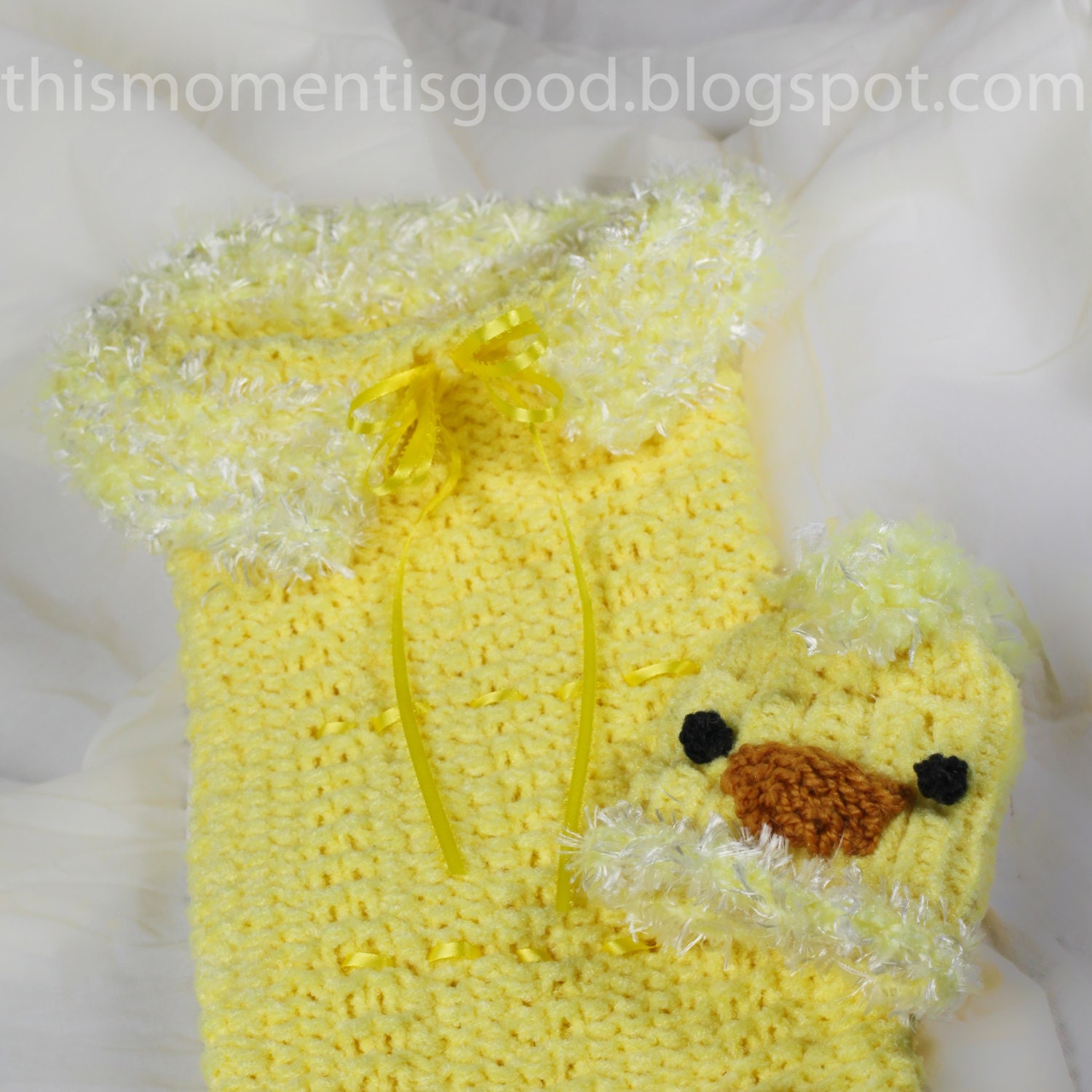 Loom Knit Cocoon for Baby Pattern PATTERN ONLY includes Baby