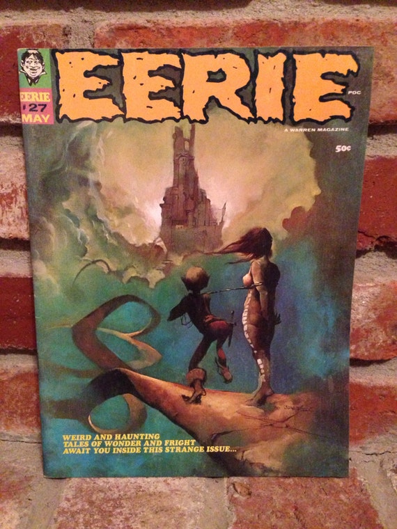 Rare Vintage Eerie Magazine Comic Warren by VinylJunction on Etsy