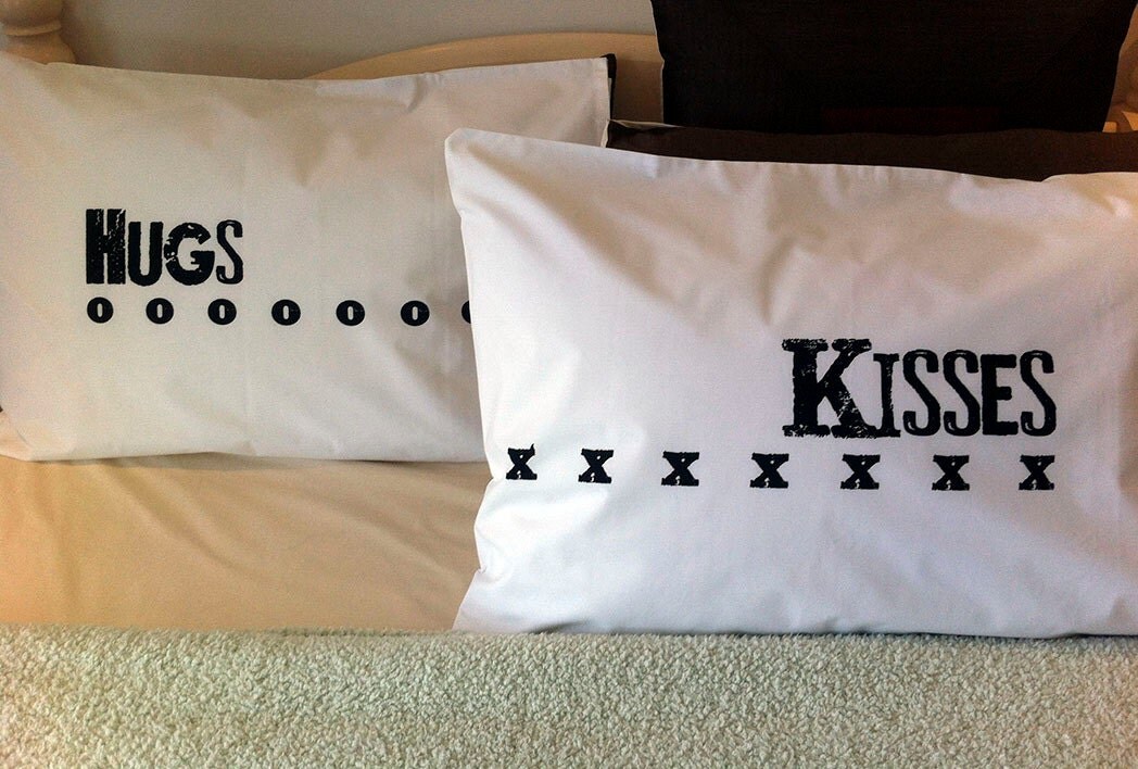 Couples Pillow Cases Pillow Case Design Pillow Cases Hugs