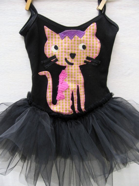 Items similar to PURRFECT KITTY CAT Leotard Tutu Cat tutu Cat