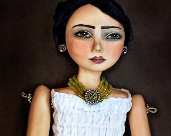 Art Doll Print -Tita and Lemons-by <b>Christine Alvarado</b> - il_340x270.481420147_3mur