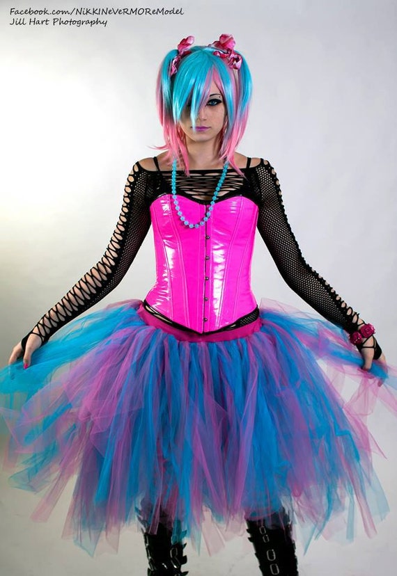 Adult tutu skirt turquoise pink costume halloween dance bridal