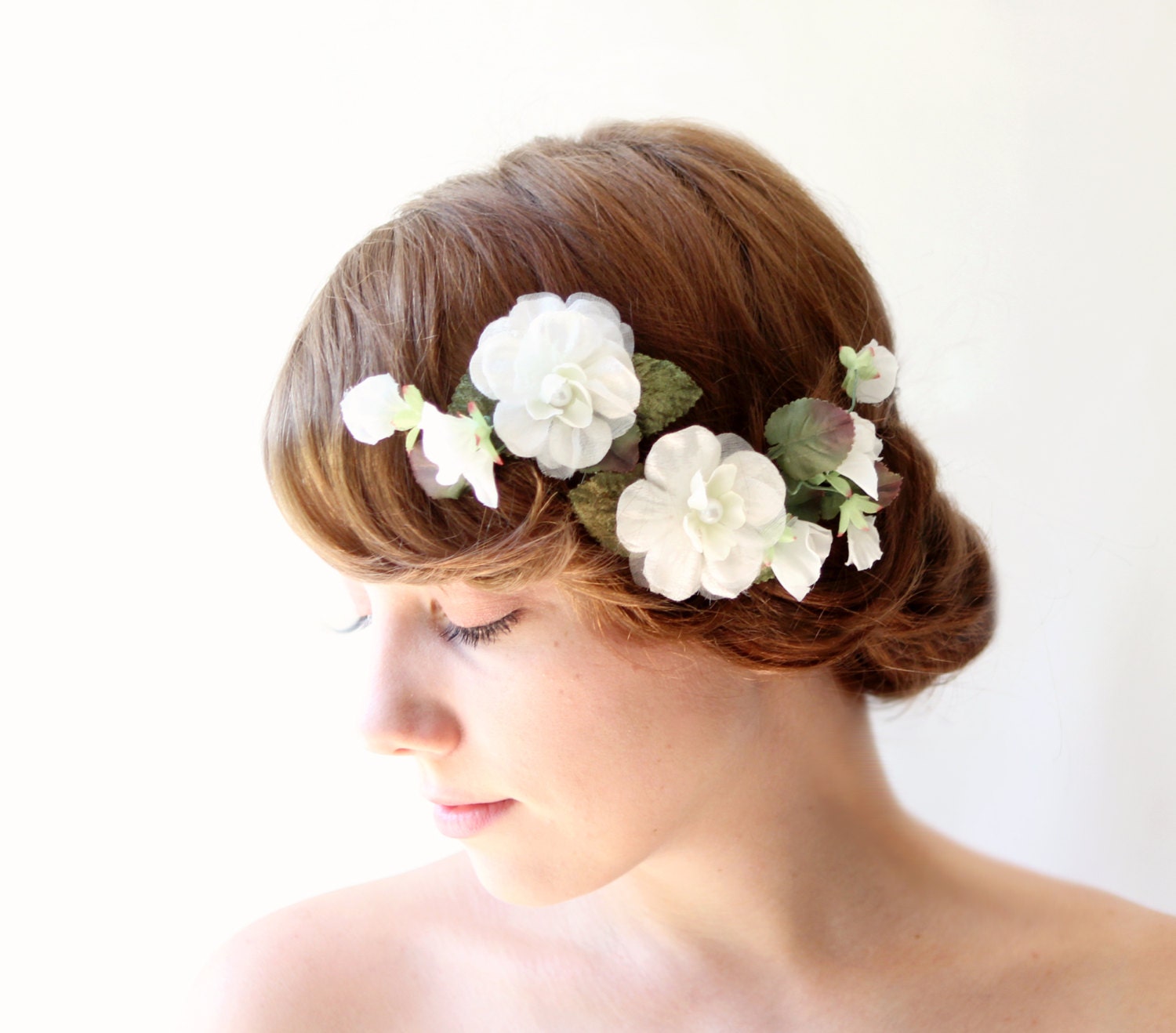 Vintage Flower Hair Clips 5