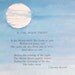 Is The Moon Tired? Original Poem Print by Christina Rossetti Number 824