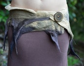 Felt Wildling Forest Dweller Faded Pixie Pointed Woodland Nymph Belt OOAK