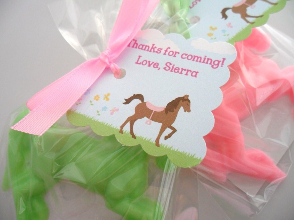 10 HORSE SOAP FAVORS Horse Party Favor Horse Birthday Party